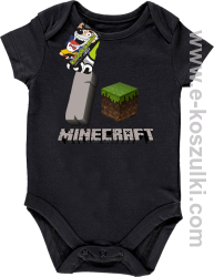 I love Minecraft - body dziecięce czarne
