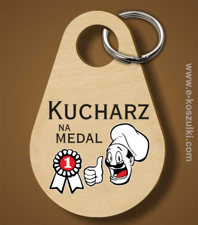 Kucharz na medal - brelok 