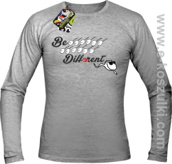 Be different - longsleeve męski melanż