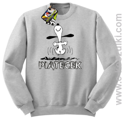 Hurra piątecek - bluza bez kaptura melanż
