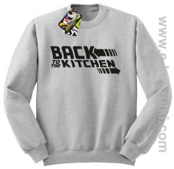Back to the kitchen - bluza bez kaptura melanżowa
