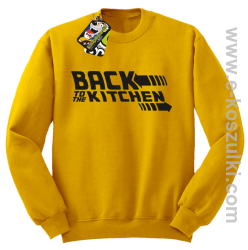 Back to the kitchen - bluza bez kaptura żółta