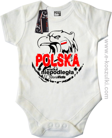 POLSKA WIELKA NIEPODLEGŁA - body dziecięce 