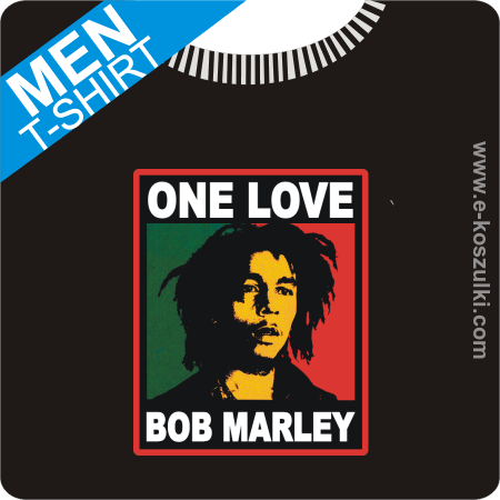One love Bob Marley - koszulka męska 