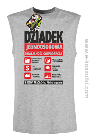 DZIADEK - Jednoosobowa działalność gospodarcza - bezrękawnik męski 