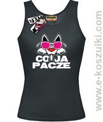 Co ja pacze - top damski - czarny