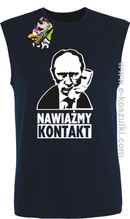 Nawiążmy kontakt Putin - bezrękawnik męski