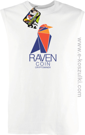 RAVEN Coin CryptoMiner - bezrękawnik męski 