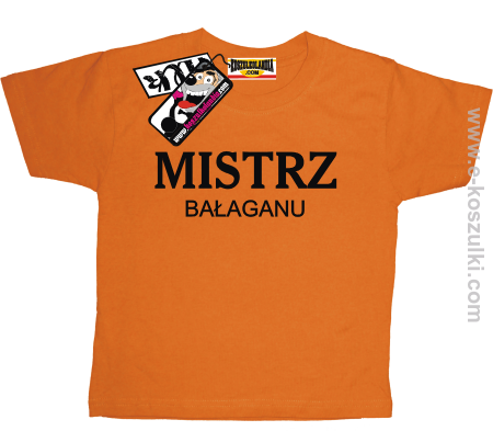 Mistrz bałaganu - koszulka dziecięca