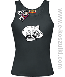 Mexico Mem Rulezz - top damski - czarny