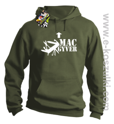 Mac Gyver - bluza z kapturem khaki
