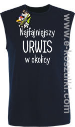 Najfajniejszy urwis w okolicy - bezrękawnik męski granatowy