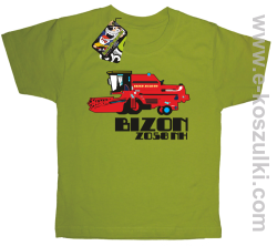 BIZON ZO58 NH - koszulka dziecięca kiwi
