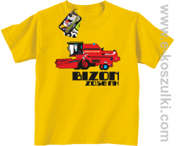 BIZON ZO58 NH - koszulka dziecięca żółta