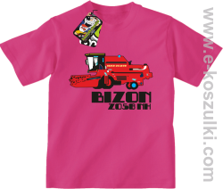 BIZON ZO58 NH - koszulka dziecięca różowa