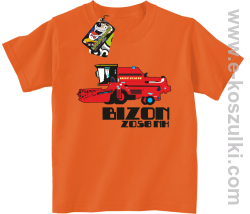 BIZON ZO58 NH - koszulka dziecięca pomarańczowa
