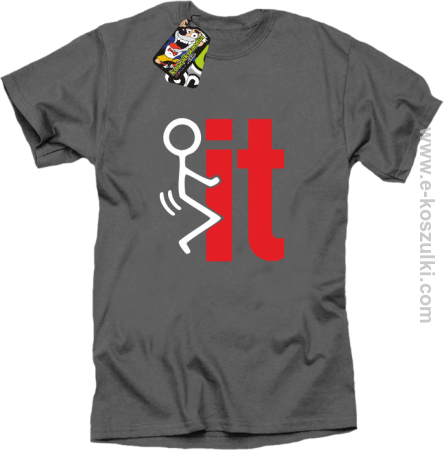 I fuck it  symbol - koszulka męska