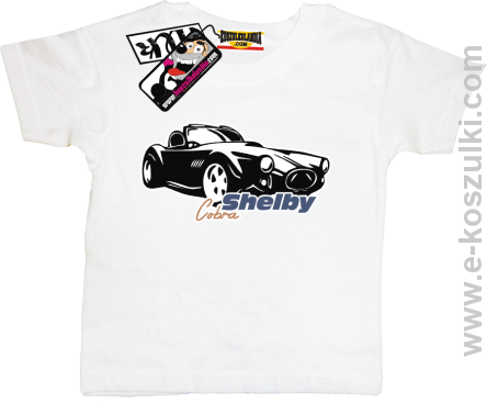Cobra Shelby koszulka dziecięca - biały