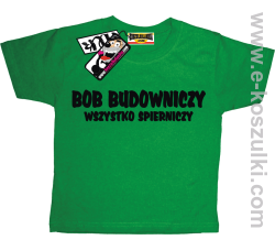 Bob budowniczy koszulka dziecięca - zielony
