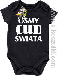 Ósmy cud świata - body dziecięce czarne