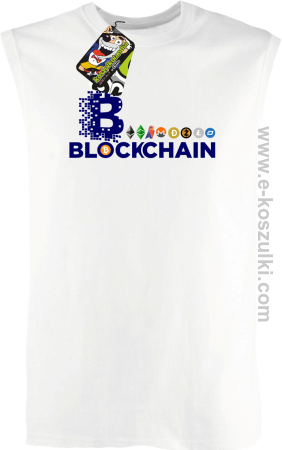 BLOCKCHAIN Fan Symbols - bezrękawnik męski 