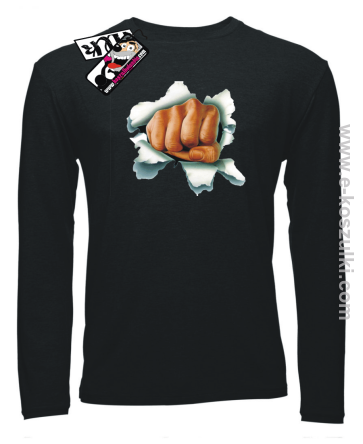 Pięść rozrywająca - longsleeve