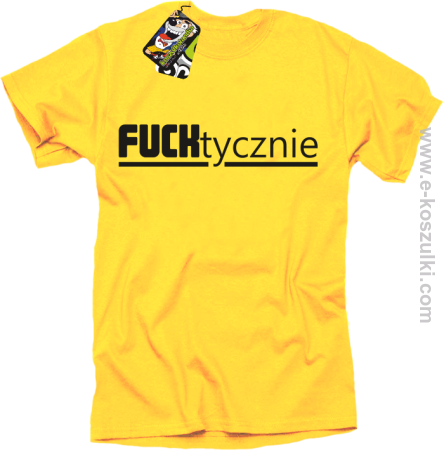Fucktycznie - koszulka męska