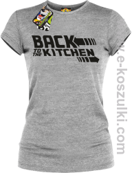 Back to the kitchen - koszulka damska melanżowa