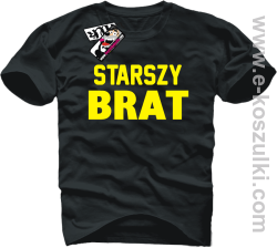 Starszy Brat - koszulka męska - czarny