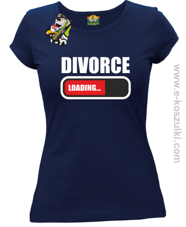 DIVORCE Loading - koszulka damska 