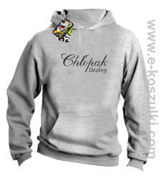 Chłopak idealny - bluza z kapturem melanż
