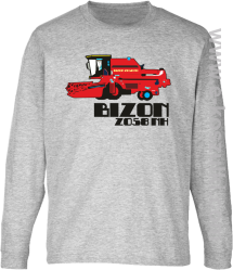 BIZON ZO58 NH - longsleeve dziecięcy melanż 