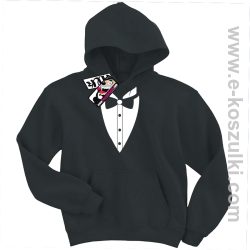 Frak elegancki bluza dziecięca - czarny