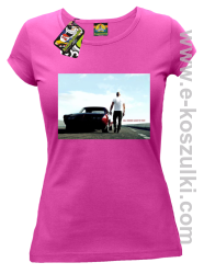 Fast furious all roads lead to this - koszulka damska fuchsia