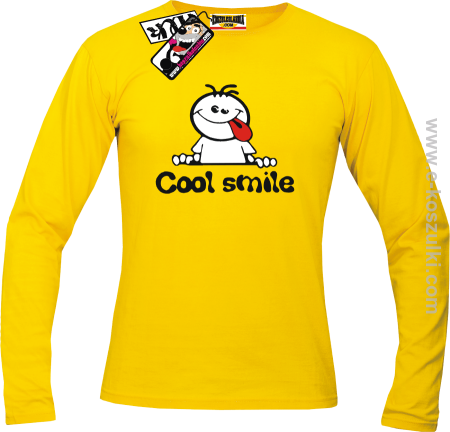 Cool Smile - longsleeve męski