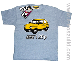 Maluch 126p koszulka - melanż