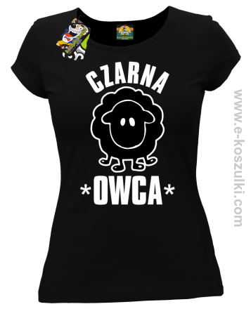 Czarna owca - Black Sheep - koszulka damska