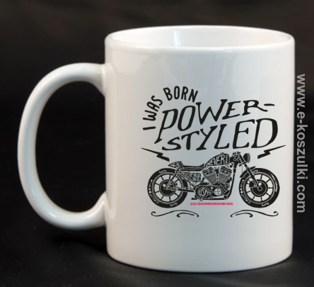 Motor I was born power styled - kubek 
