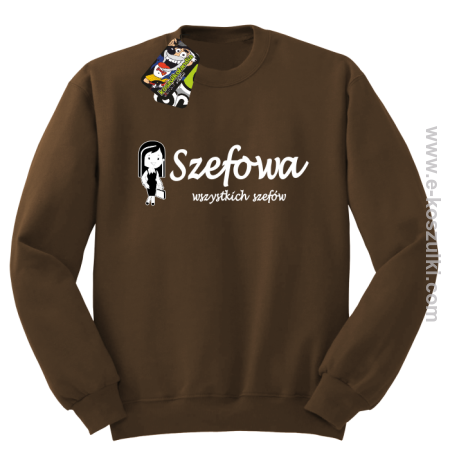 Szefowa wszystkich szefów - Small Girl - bluza bez kaptura 