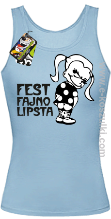 Fest fajno lipsta - top damski