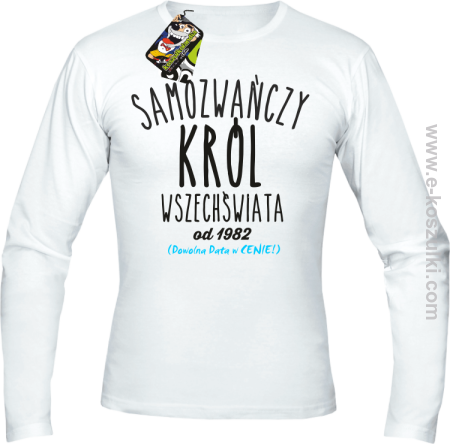 Samozwańczy Król Wszechświata - longsleeve męski 