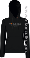 MONERO CPU CryptoMiner - bluza damska z kapturem czarna