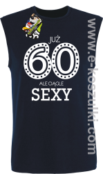 Już 60-tka ale ciągle sexy - bezrękawnik męski granatowy