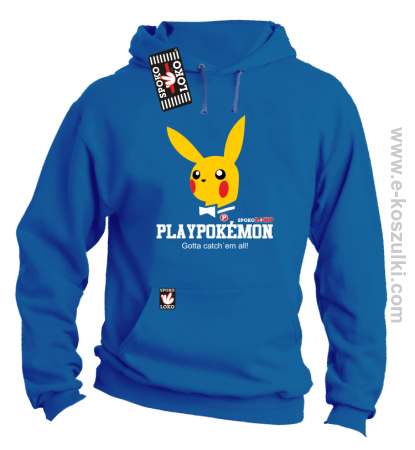 Play Pokemon - bluza z kapturem 