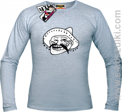 Mexico Mem Rulezz - longsleeve męski - melanżowy