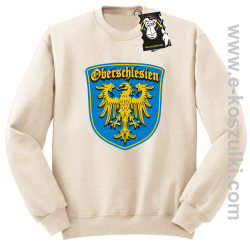 oberschlesien herb - bluza z herbem bez kaptura beżowa