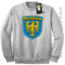 oberschlesien herb - bluza z herbem bez kaptura melanż