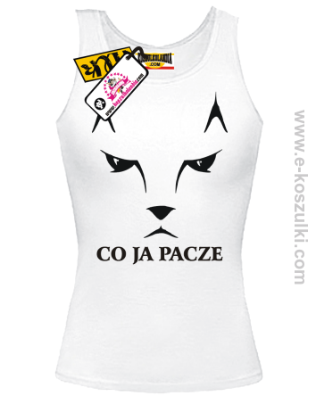 Co ja pacze - top damski z nadrukiem 