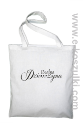 Idealna dziewczyna - Eco torba biała