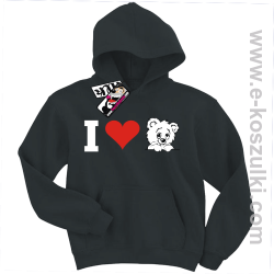 I love misia bluza dziecięca - czarny